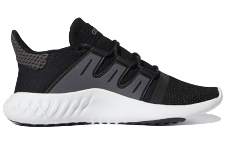 (GS) adidas originals Tubular Dusk J 'Black Grey White' B42046