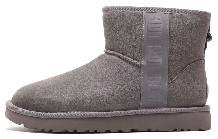 (WMNS) UGG Mini Side Logo 'Grey' 1122558-SHA