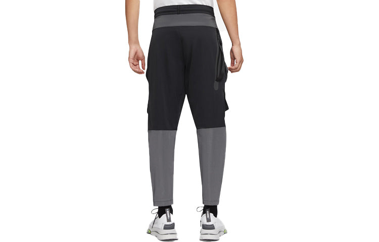 Nike Sportswear Tech Pack Splicing Elastic Waistband Cargo Sports Pants/Trousers/Joggers Black DO4885-010