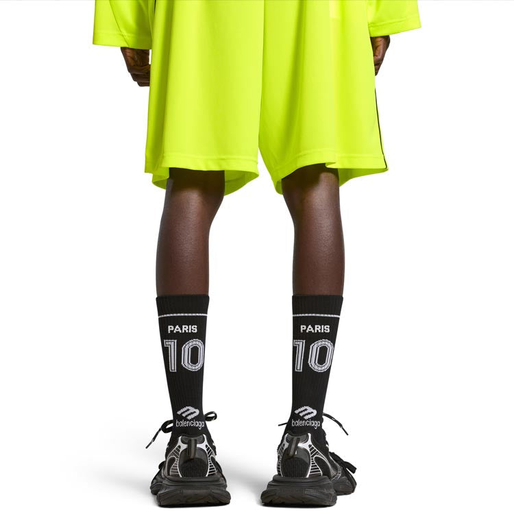 Balenciaga Paris Soccer Socks 'Black' 778806472B41000