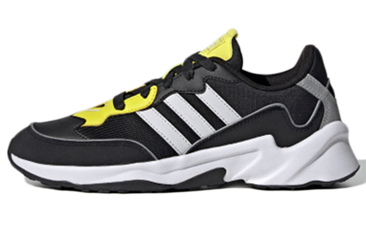 (WMNS) adidas neo 20-20 FX 'Black White Yellow' EH2146