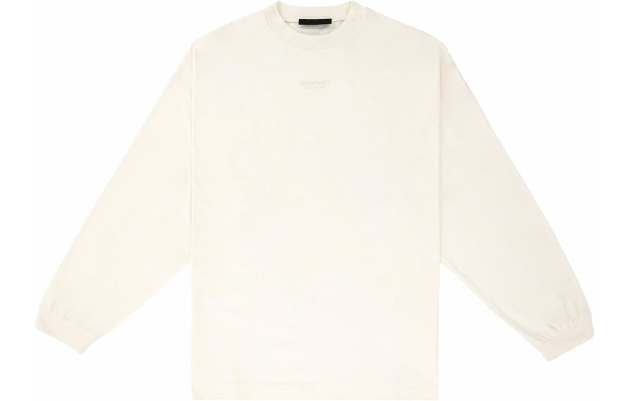 Fear of God Essentials FW23 Long Sleeve Tee 'Cloud Dancer' 125BT232011F