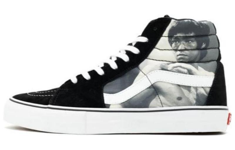 Vans x Supreme Sk8-Hi Bruce Lee 'Black White' VN099NANM