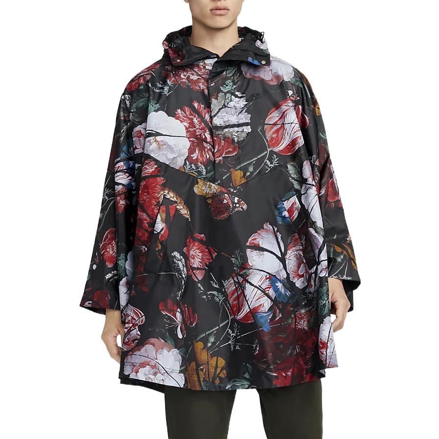 Nike NSW floral poncho 'Black' DX8051-010