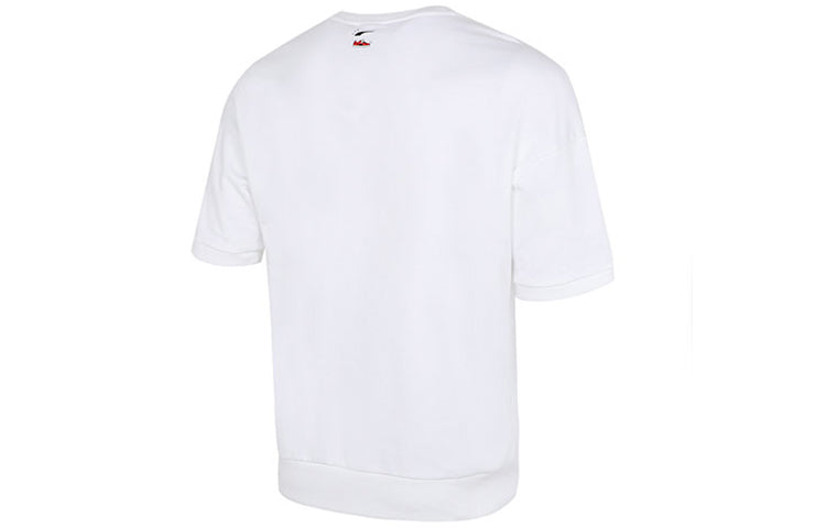 PUMA Unisex Printing Logo Round-neck Tee White 532041-02