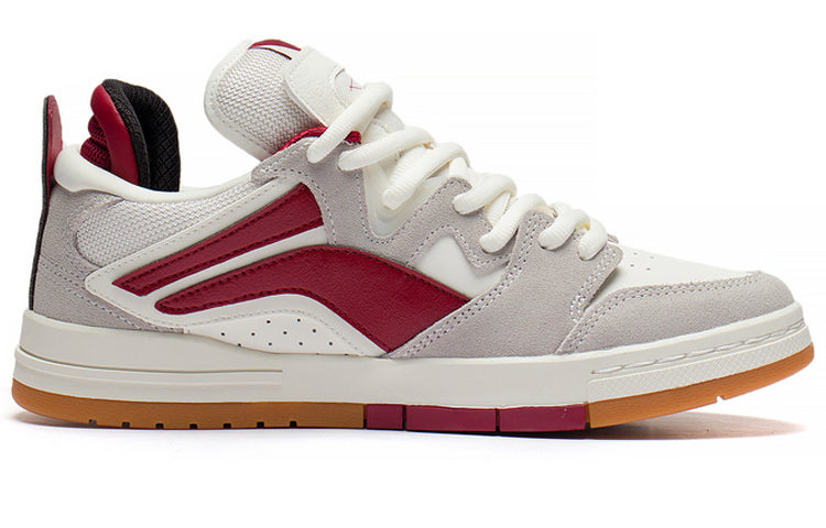 (WMNS) Li-Ning Wave Pro 'Grey Red' AECS060-1