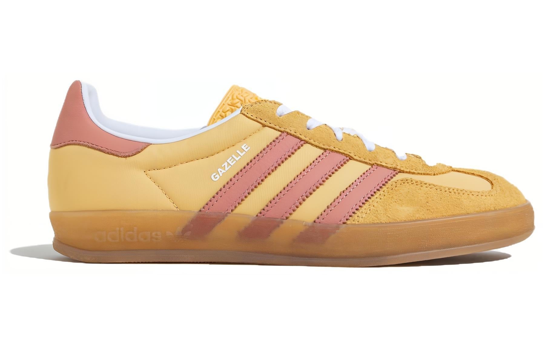 (WMNS) adidas Gazelle Indoor 'Yellow Pink' IE2959