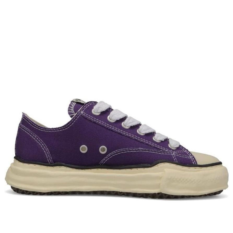 Maison MIHARA YASUHIRO Peterson VL OG Sole Canvas Low 'Purple' A09FW733-PURPLE