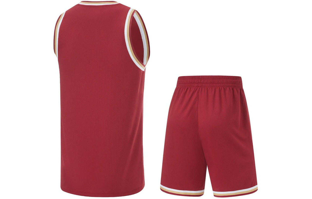 Li-Ning Basketball Competition Suits 'Red' AATU017-13