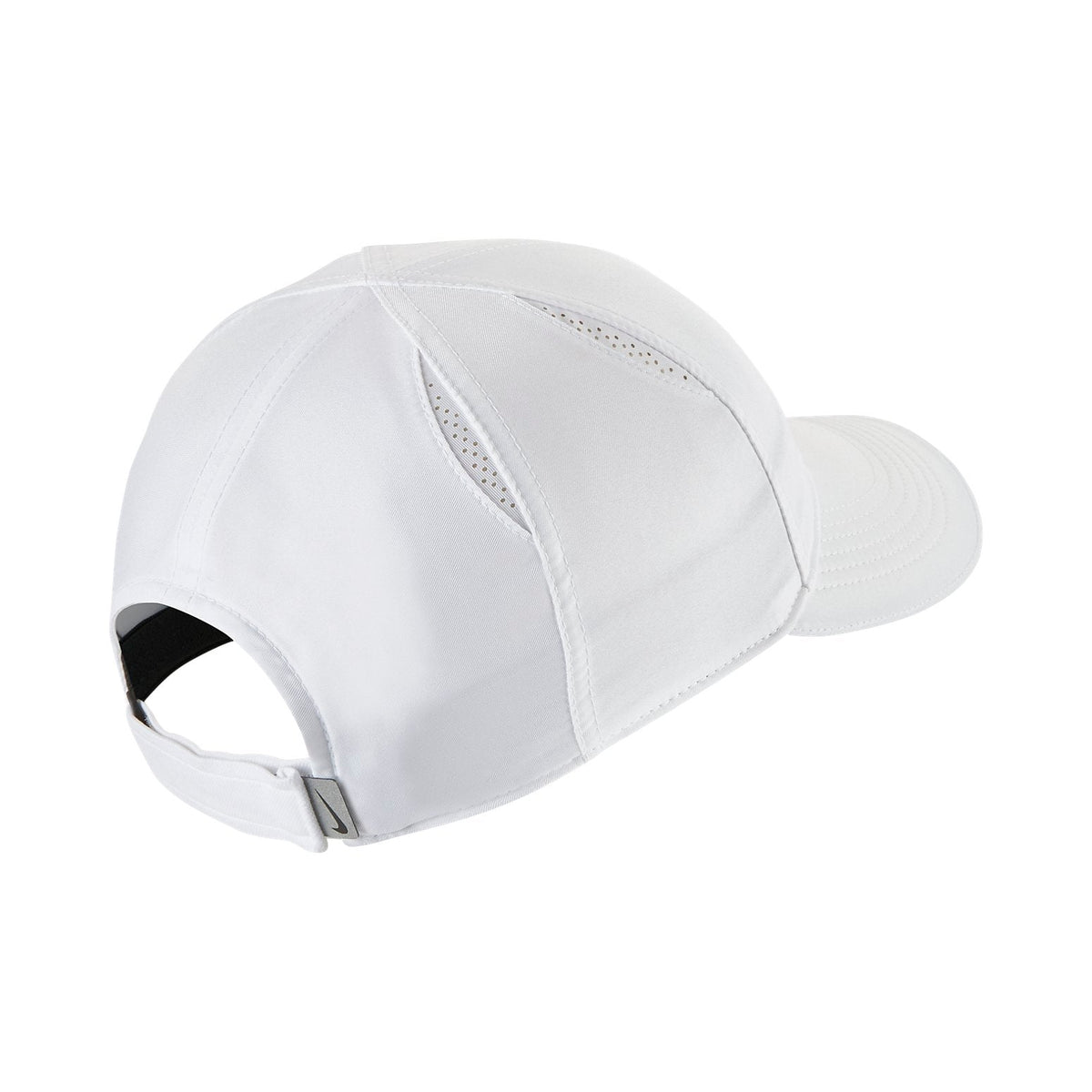 (WMNS) Nike Dri-FIT Aerobill Featherlight Running Cap 'White Grey' AR2028-100