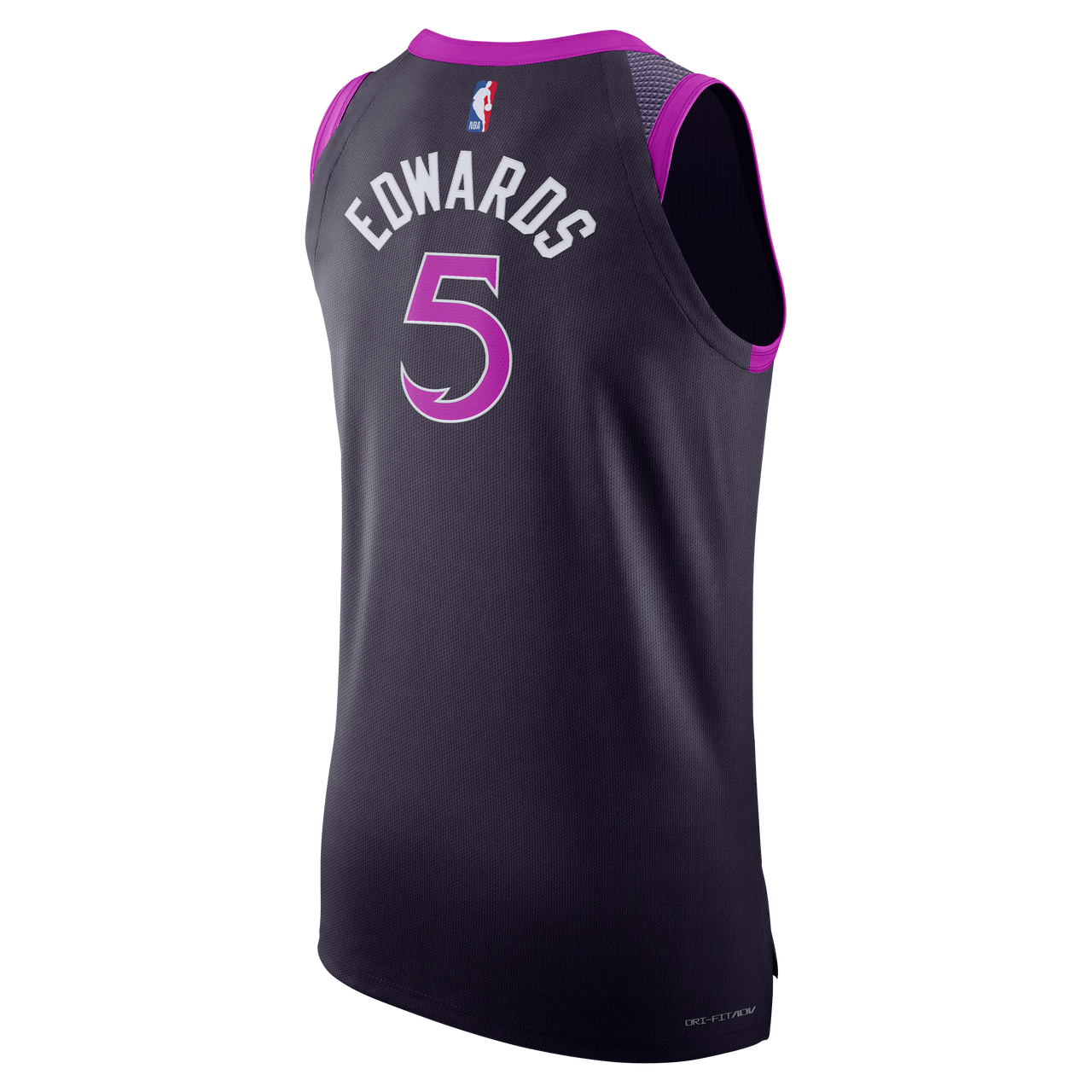 Nike Anthony Edwards Minnesota Timberwolves City Edition NBA Authentic Jersey 'Purple Dynasty' HM6114-526