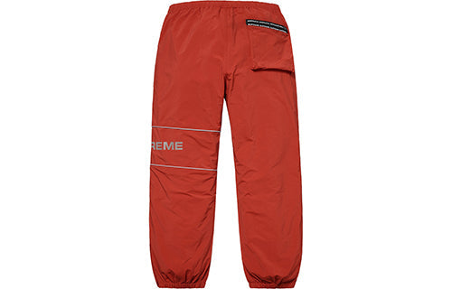 Supreme SS19 Nylon Ripstop Pant waterproof Casual Pants Unisex Brick Red SUP-SS19-866