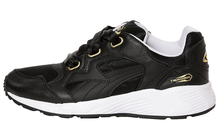 (WMNS) PUMA Prevail Heart Low Running Shoes Black/White 365649-01