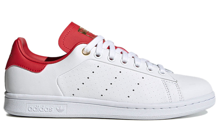 (WMNS) adidas Stan Smith 'White Scarlet' FU9631