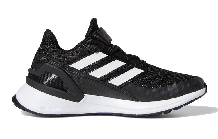 (PS) adidas RapidaRun J 'Black White' EF9258