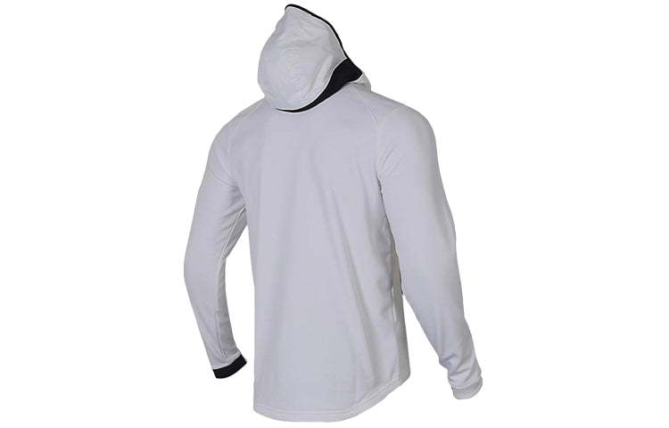 Nike Therma Casual Sports Zipper Hooded Jacket White 926466-100