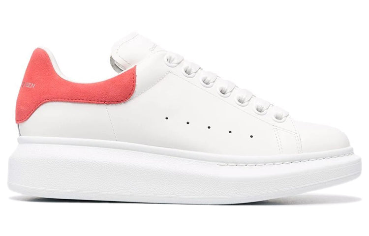 (WMNS) Alexander McQueen Oversized Sneaker 'White Coral' 553770WHGP79663