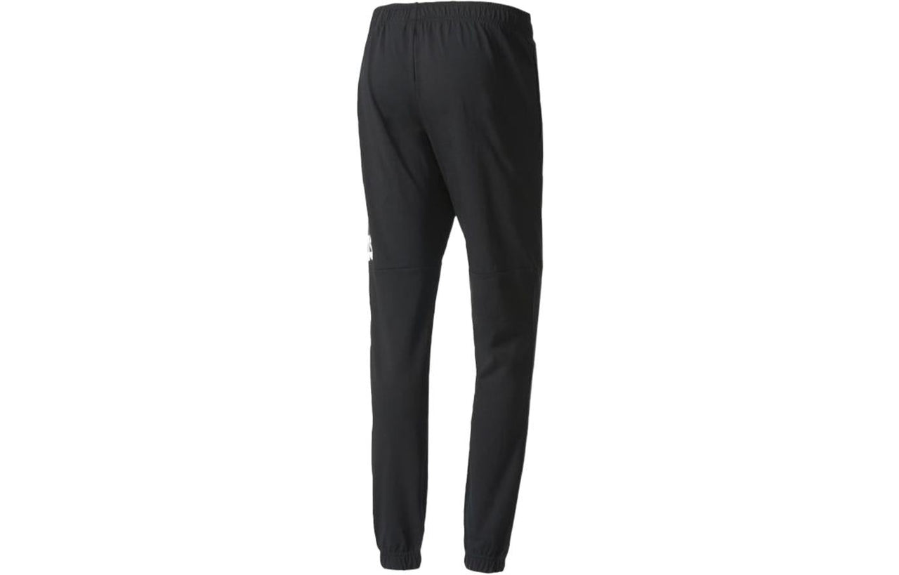 Men's adidas Alphabet Large Logo Knit Casual Pants/Trousers Black B47217