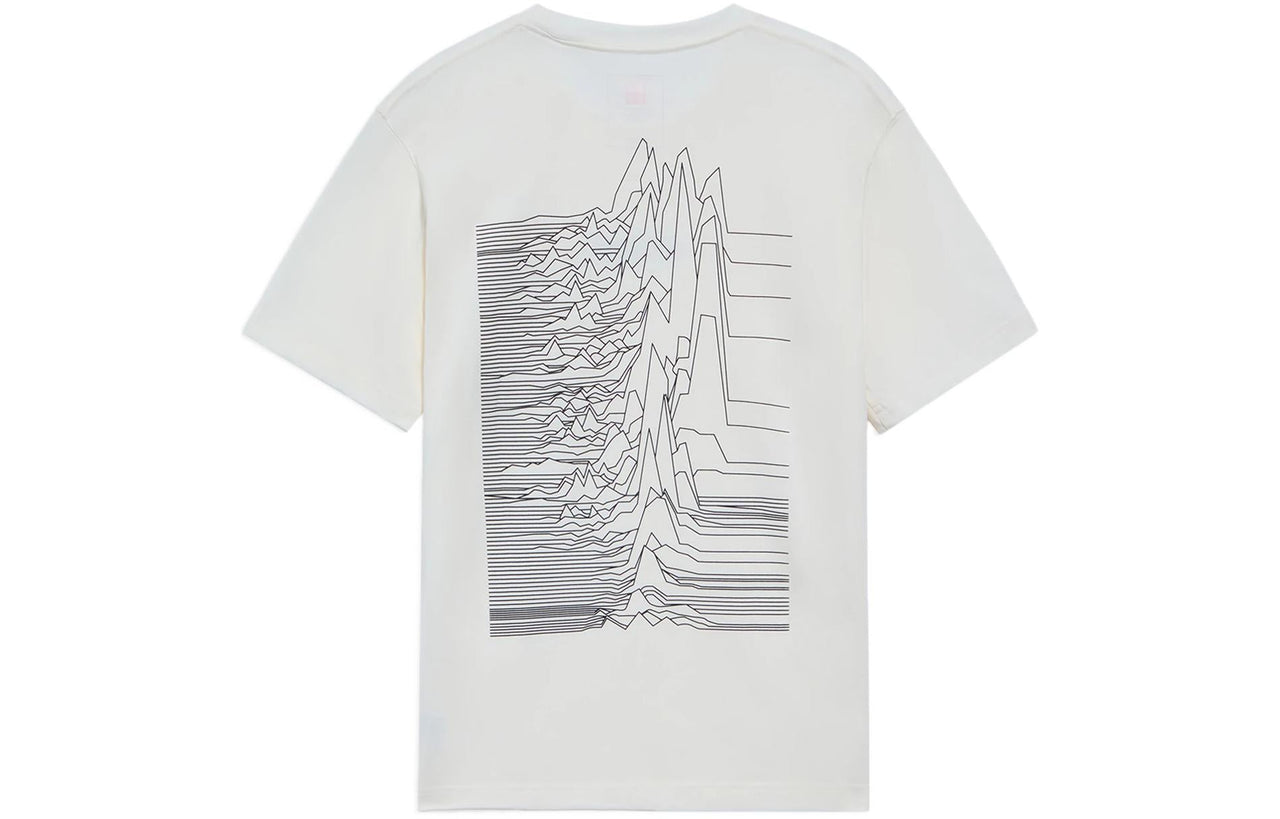 Li-Ning Mountain Graphic T-shirt 'White' AHSS136-1