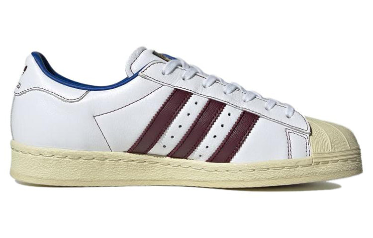 adidas originals Superstar 82 'White Maroon' IE0020