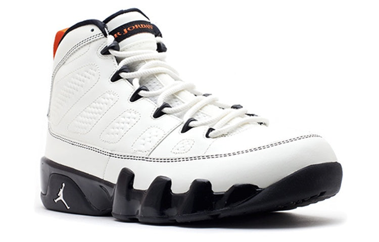 Air Jordan 9 Retro Oregon State PE 'White Black Orange' FA10-M-JORD-835-231792-Y3