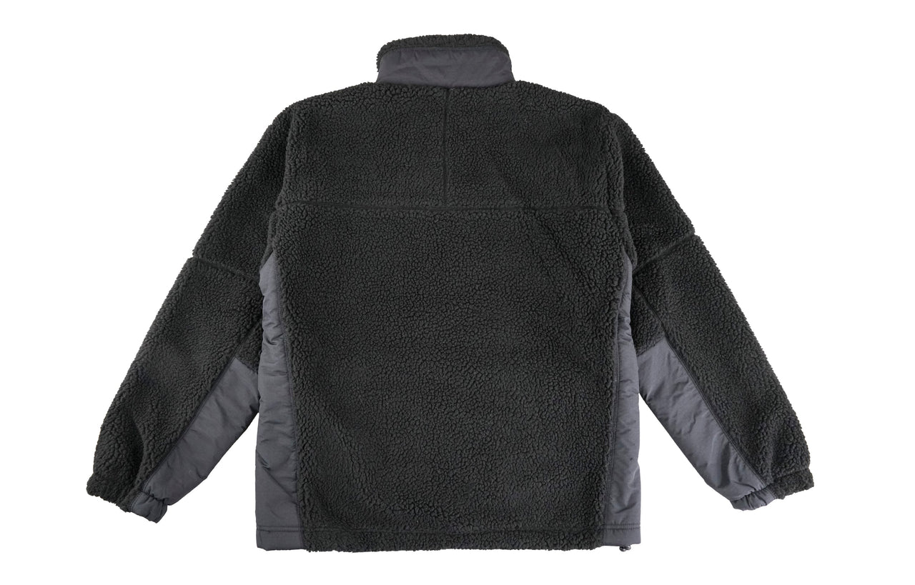 New Balance Lifestyle Cotton Warm Jacket Asia Sizing 'Black Grey' MDA35013-BK