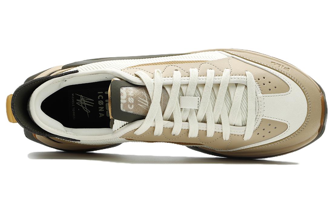 FILA KM Athletic Shoes 'White Beige Green' F12M333103FBP