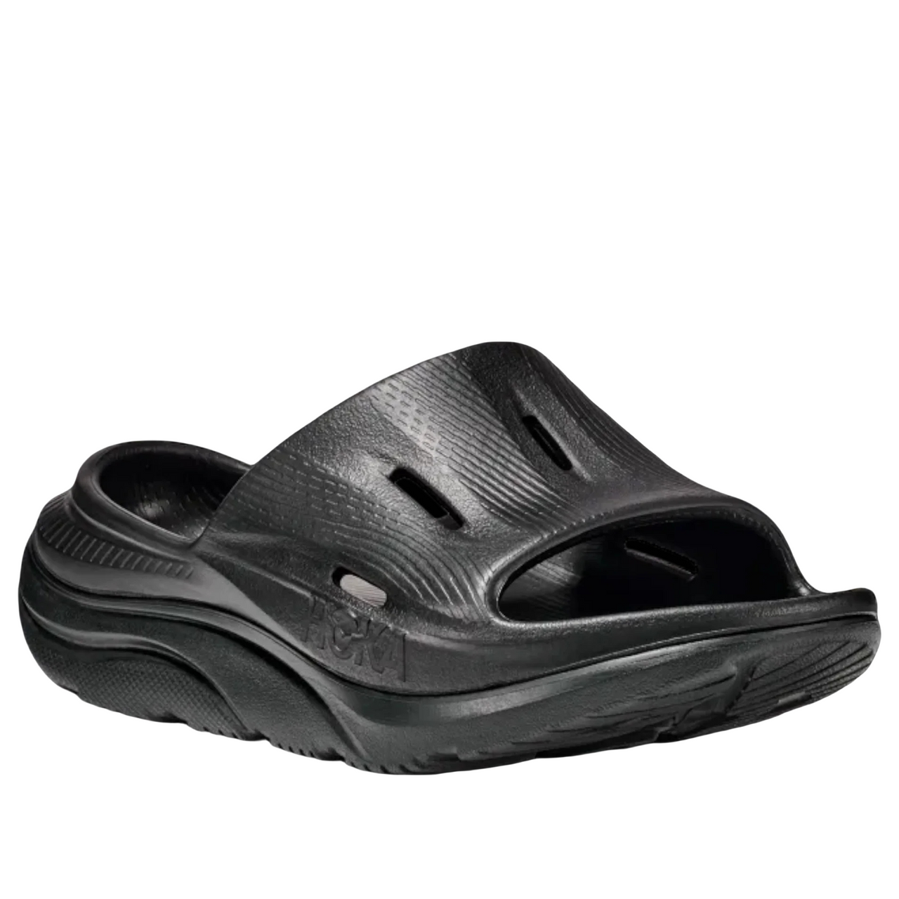 (GS) HOKA ONE ONE Ora Recovery Slide 3 'Black' 1134471-BBLC