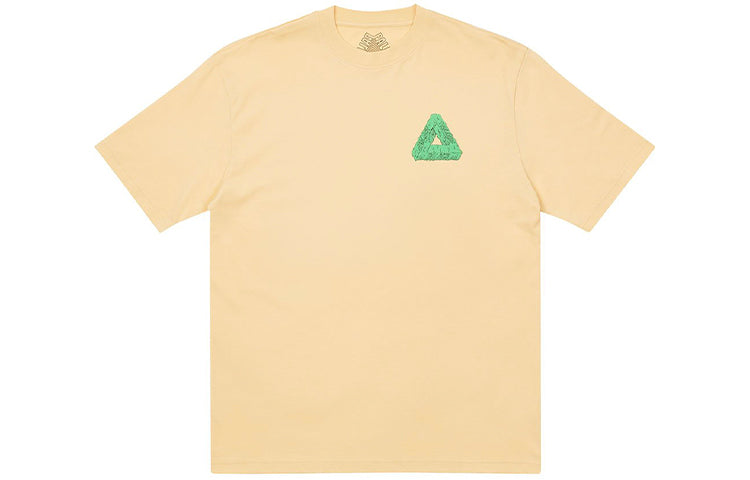 PALACE TRI-SLIME T-SHIRT Logo Green Short Sleeve Unisex Khaki P20TS037