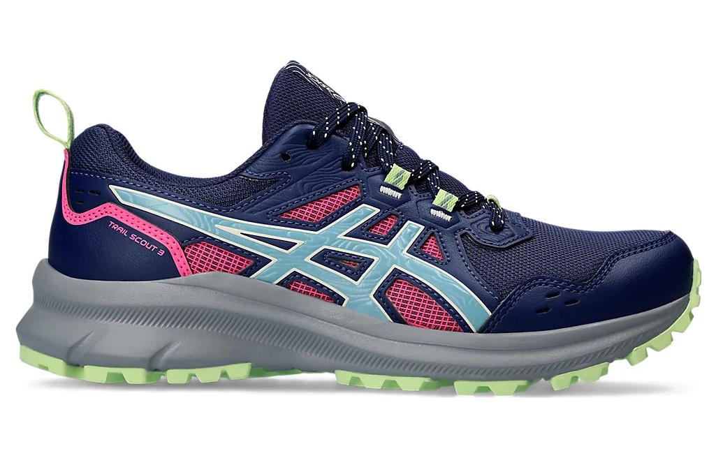 (WMNS) ASICS Trail Scout 3 Running Shoes 'Deep Ocean Gris Blue' 1012B516-400