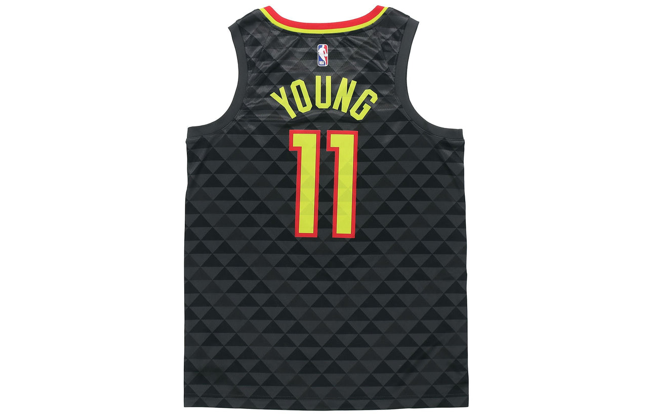Nike NBA Large Atlanta Hawks Basketball Jersey/Vest Black 864457-017