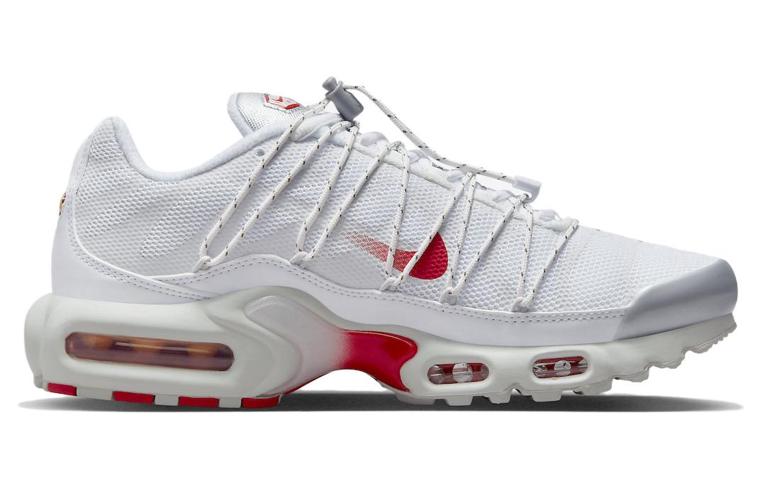 (WMNS) Nike Air Max Plus Utility 'White Red' FN3488-100