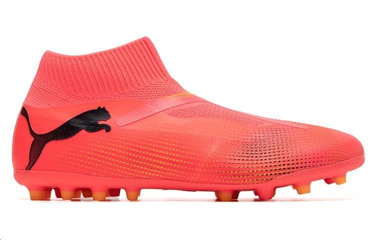 PUMA Future 7 Match + Laceless MG Soccer Sneakers 'Pink' 107712-03