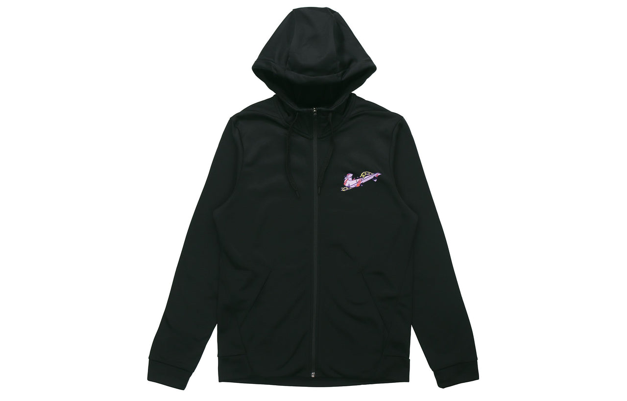 Nike Therma Dri-FIT Full-length zipper Cardigan Training hoodie Black CK4588-010