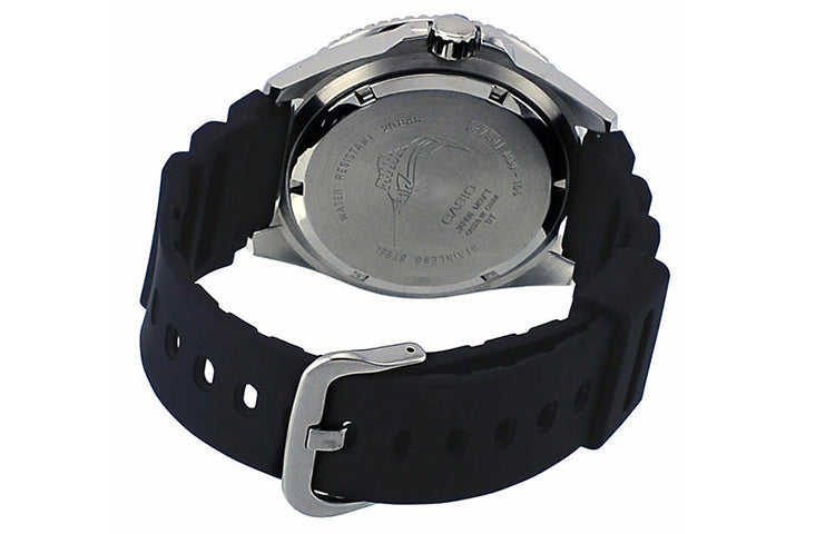 CASIO Waterproof Sports Quartz Mens Black Analog MDV106-1A