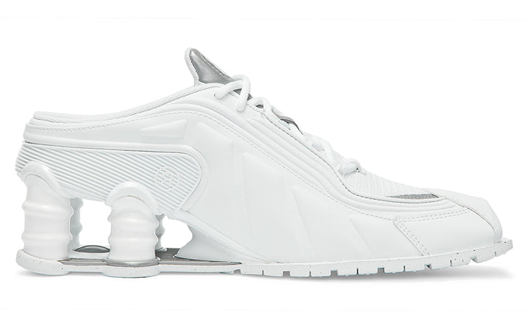 (WMNS) Nike Martine Rose x Shox Mule MR4 'White Metallic Silver' DQ2401-100