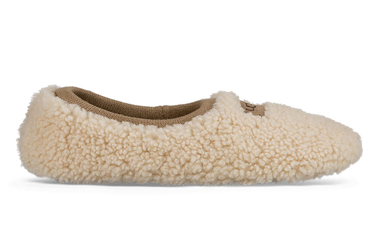 (WMNS) UGG Slippers Birche 'Natural' 1007721-NAT