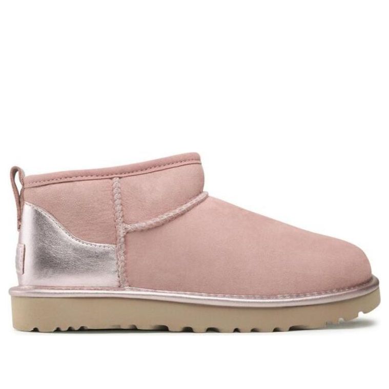 (WMNS) UGG Cassic Ultra Mini Shine 'Pink' 1123634-RSGRY