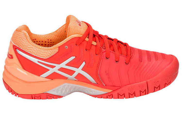 (WMNS) ASICS Gel Resolution 7 'Red Alert Silver' E751Y-600