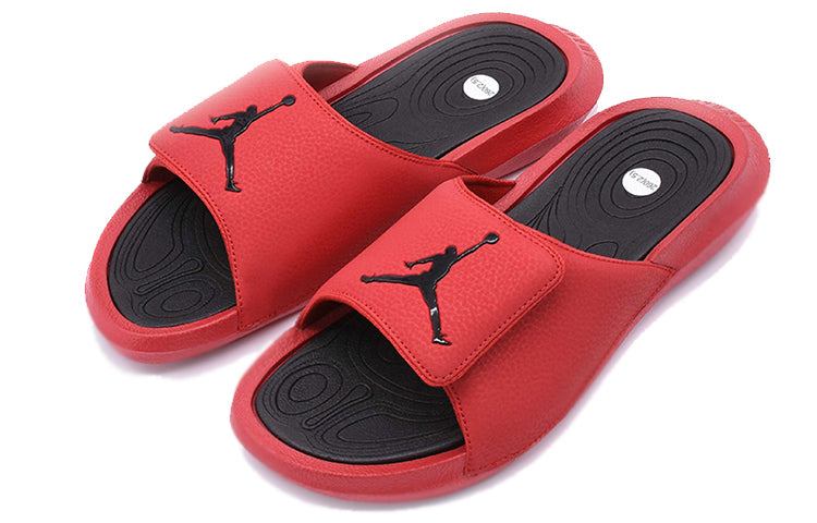 Air Jordan Hydro 6 Slide 'Gym Red Black' 881473-600