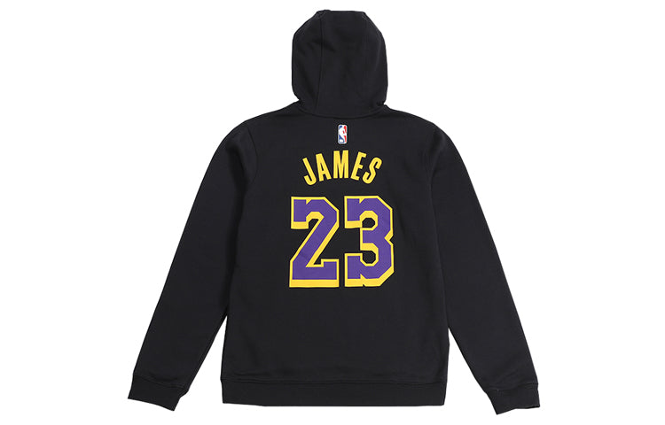 Nike lakers LeBron James Basketball Sports Fleece Lined Pullover Black AV0401-010