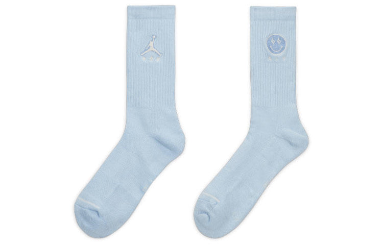 Air Jordan x J Balvin Celestine Crew Socks 'Blue' DR9817-400