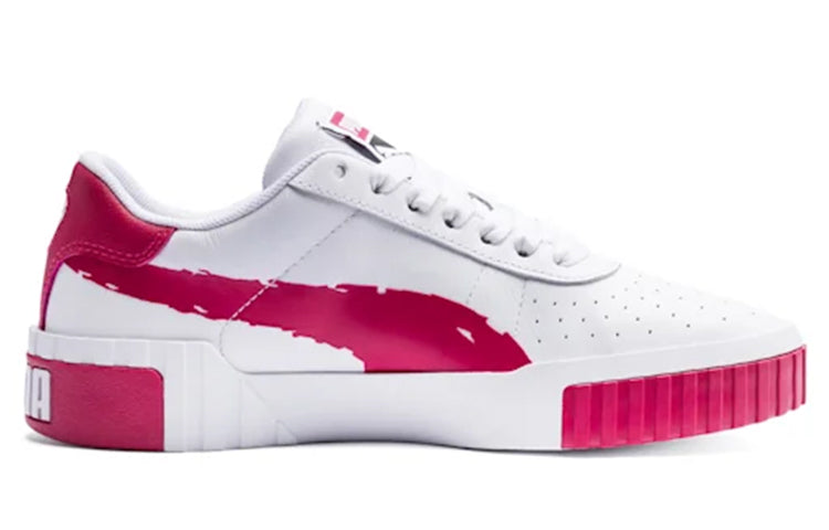 (WMNS) PUMA Cali Brushed 'White Cerise' 373896-02