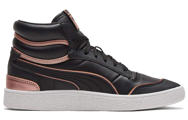 (WMNS) PUMA Ralph Sampson Mid Metal 'Black Rose Gold' 374662-02