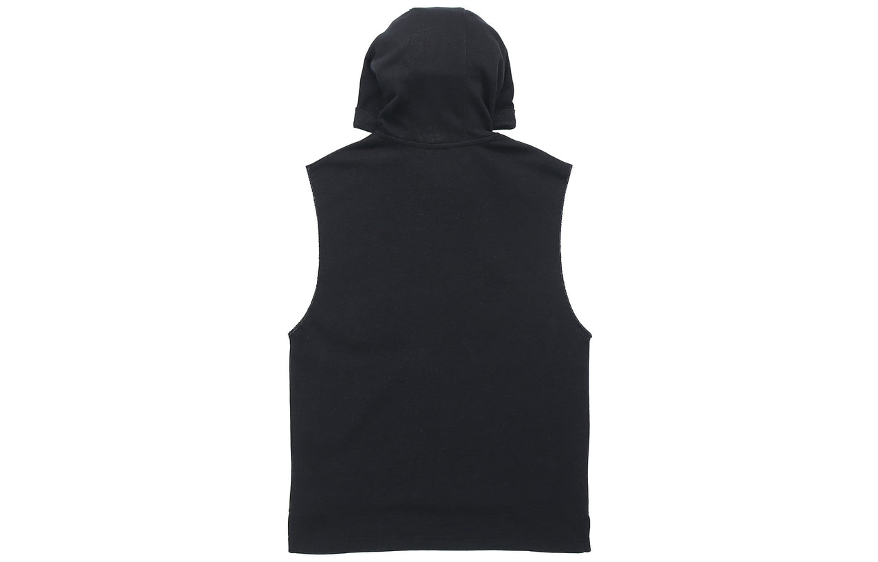 Men's Under Armour Project Rock Training Sports hooded Sleeveless Black 1352693-001