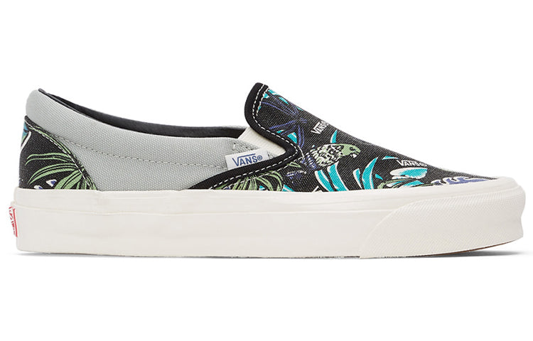 Vans OG Classic Slip-On LX 'Parrot Hawaiian - Black' VN0A45JK4KX