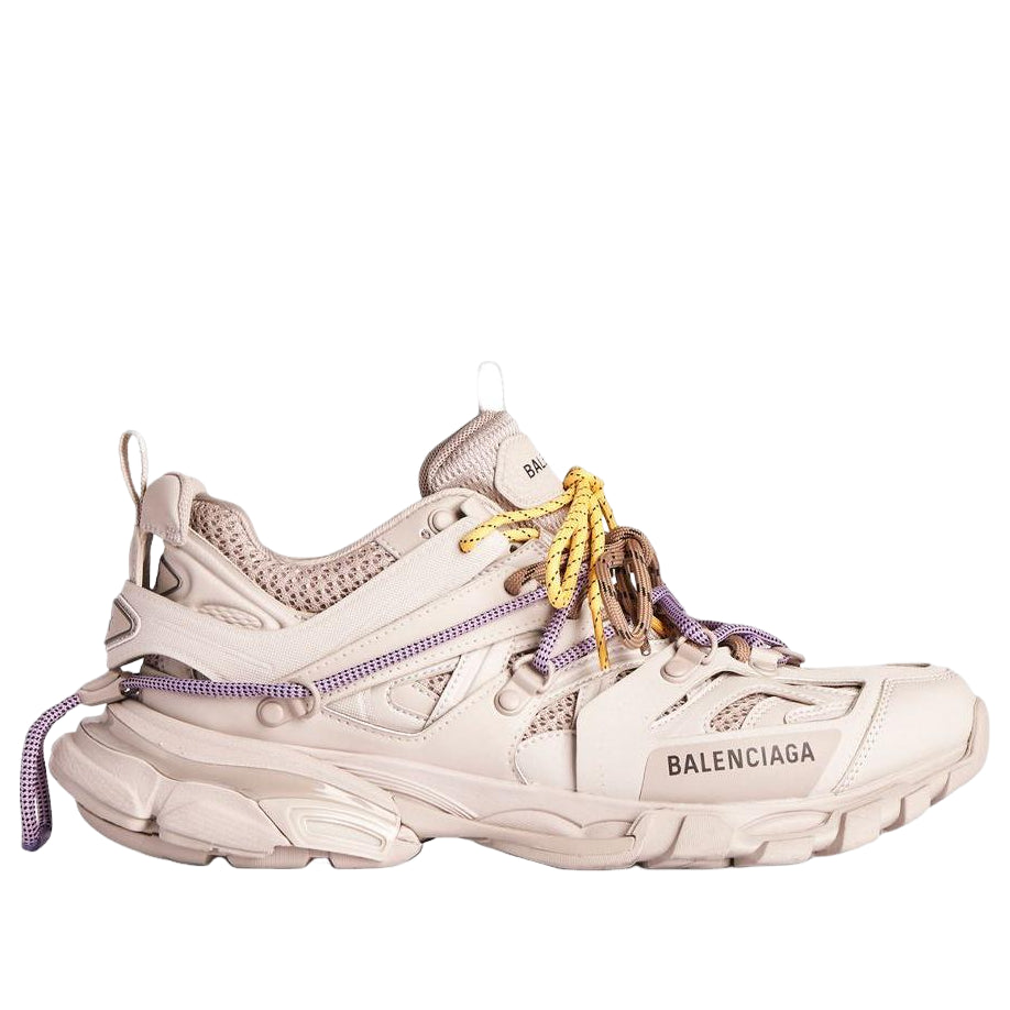 (WMNS) Balenciaga Track Trail Laces Sneaker 'Taupe Yellow Purple Brown Black' 800590WTRHK9751