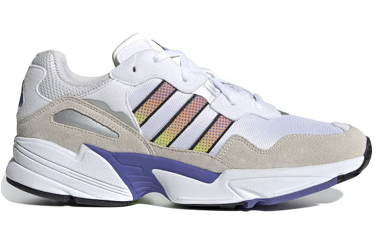 adidas originals Yung-96 Breathable Wear-Resistant Low Top Casual Dad Shoes White Gray 'White Grey' EG2712