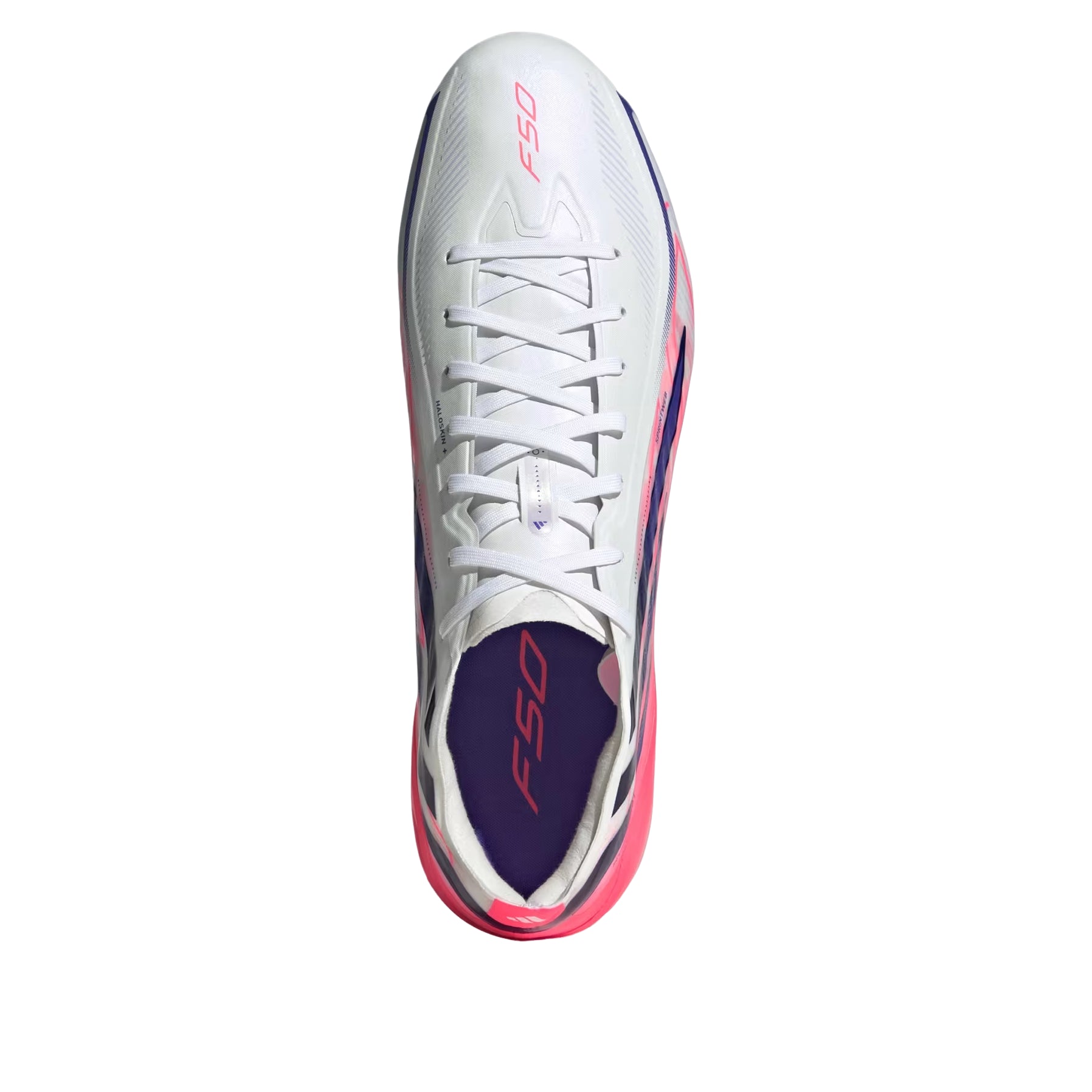 adidas F50 Hyperfast Pro HG/AG 'White Solar Turbo' HQ2361