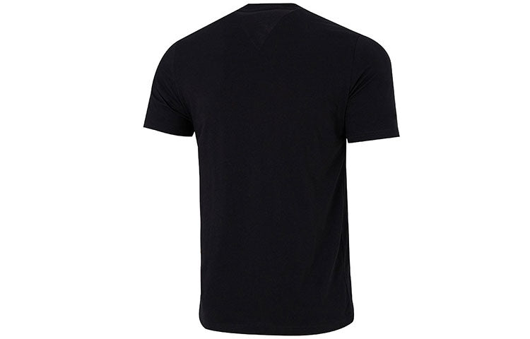 Men's adidas Sports Training Short Sleeve Black T-Shirt HE4833